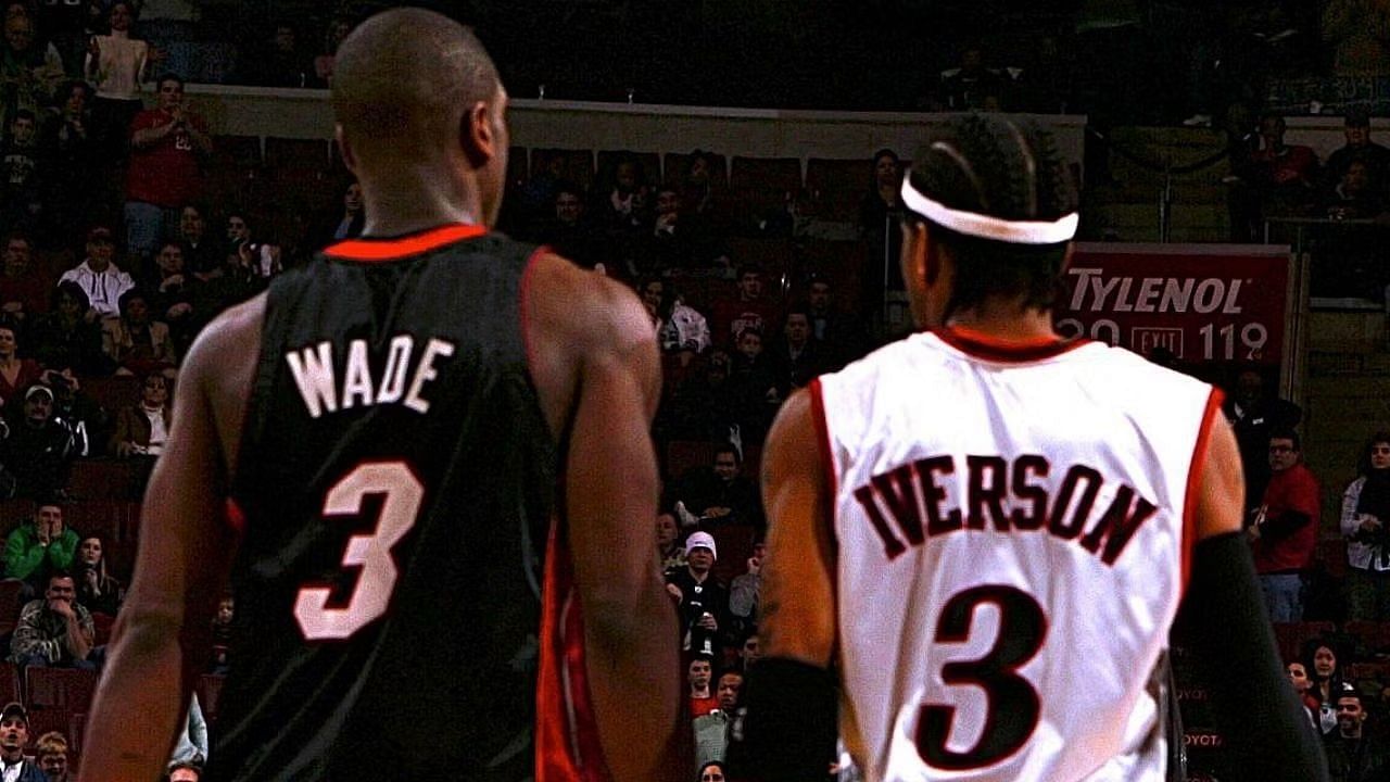 Dwyane Wade selects Allen Iverson to induct him into the Hall of Fame