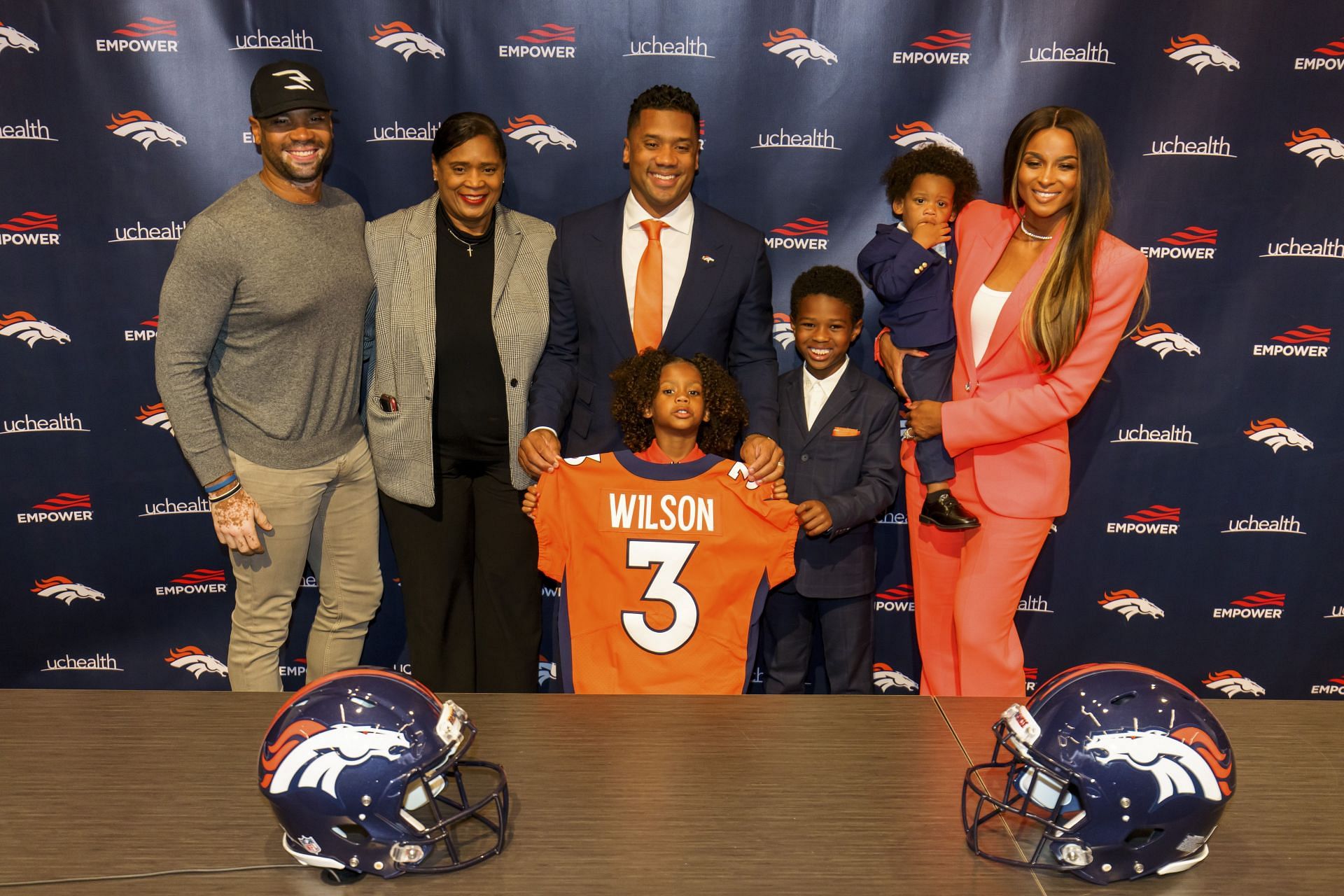 Denver Broncos Introduce Quarterback Russell Wilson