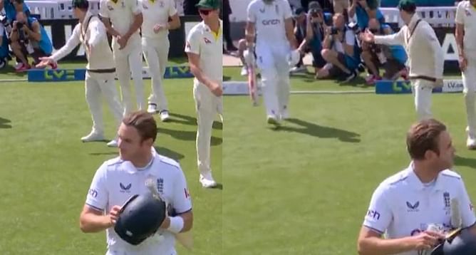 Ashes 2023 : स्टुअर्ट ब्रॉड के बाद स्टीव स्मिथ ने जेम्स एंडरसन को भी 'गार्ड ऑफ़ ऑनर' लेने का किया आग्रह, सामने आई तस्वीरें