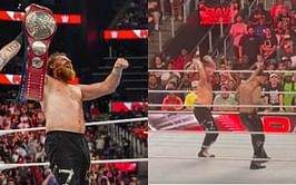 WATCH: Sami Zayn introduced a new song for top champion after RAW went off the air, Seth Rollins got involved
