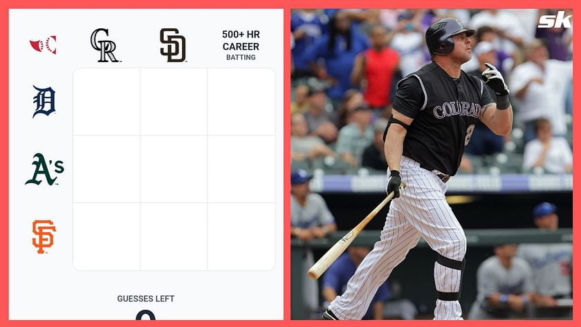 Which players who have played for both the Oakland Athletics and Colorado  Rockies in their career? MLB Immaculate Grid Answers for July 22 2023