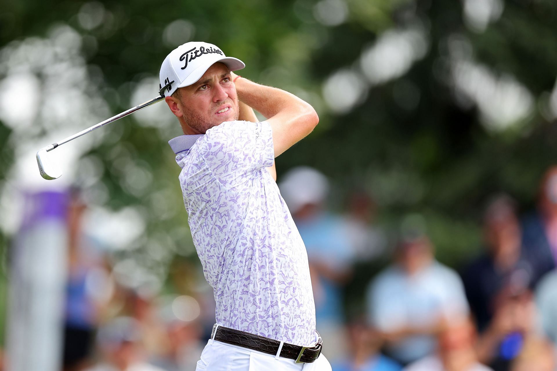When will Justin Thomas resume play at 3M Open on Friday? Golfer's tee ...