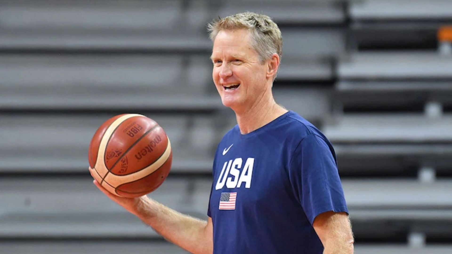 Team USA basketball coach Steve Kerr