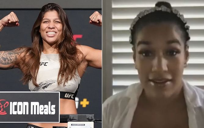 Julianna Pena puts Mayra Bueno Silva on blast after submission win, calls her ‘the curtain jerker from the apex’