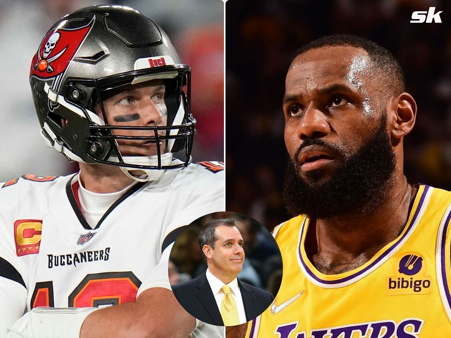 Frank Vogel compares coaching LeBron James and Lakers to Tom Brady joining Cowboys