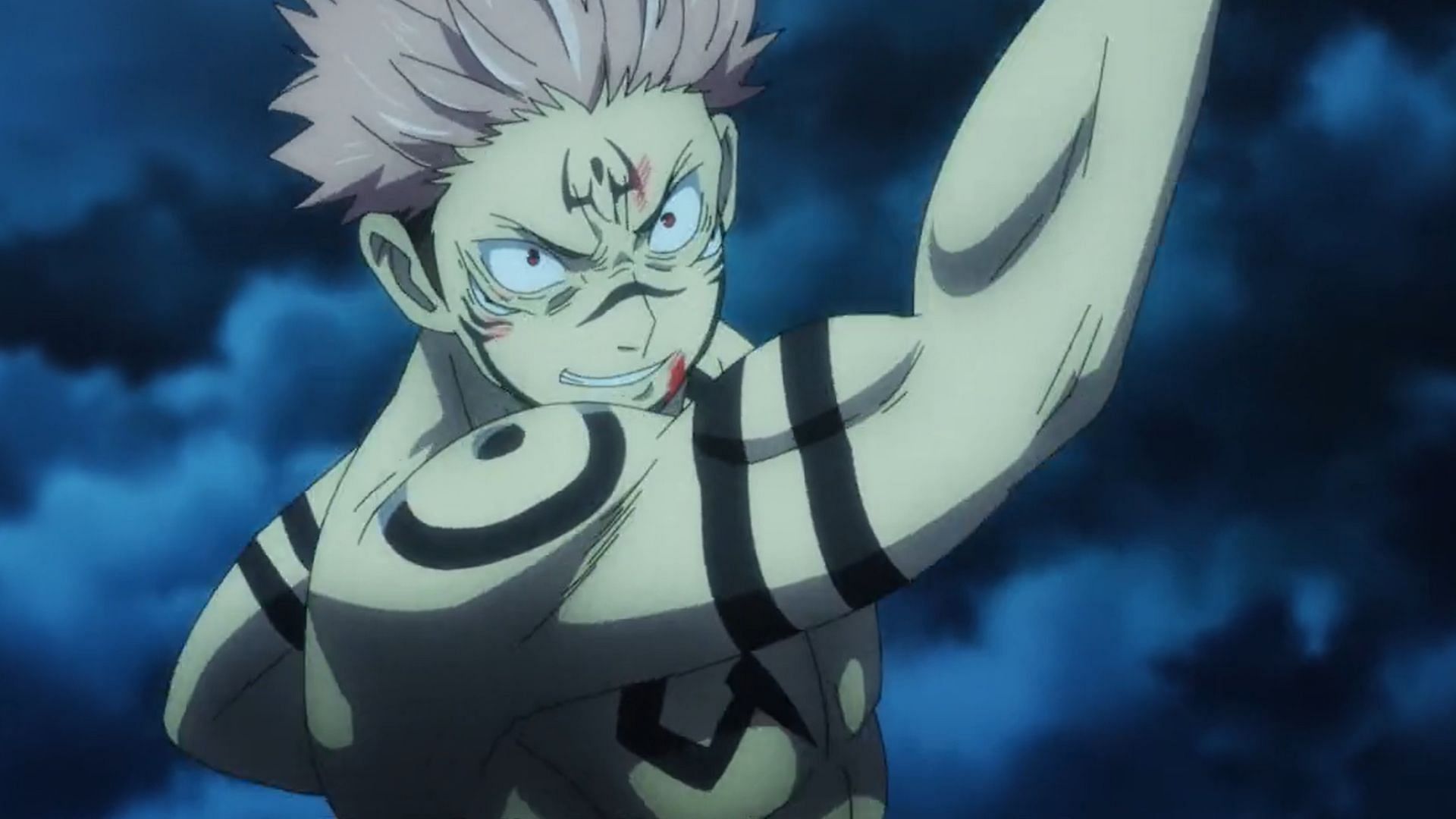 Ryomen Sukuna as seen in the anime (Image via MAPPA)