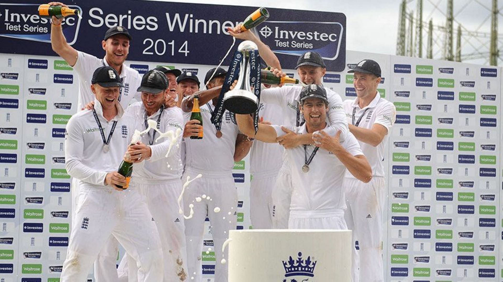 England dominated the final three Tests to win the series against India.