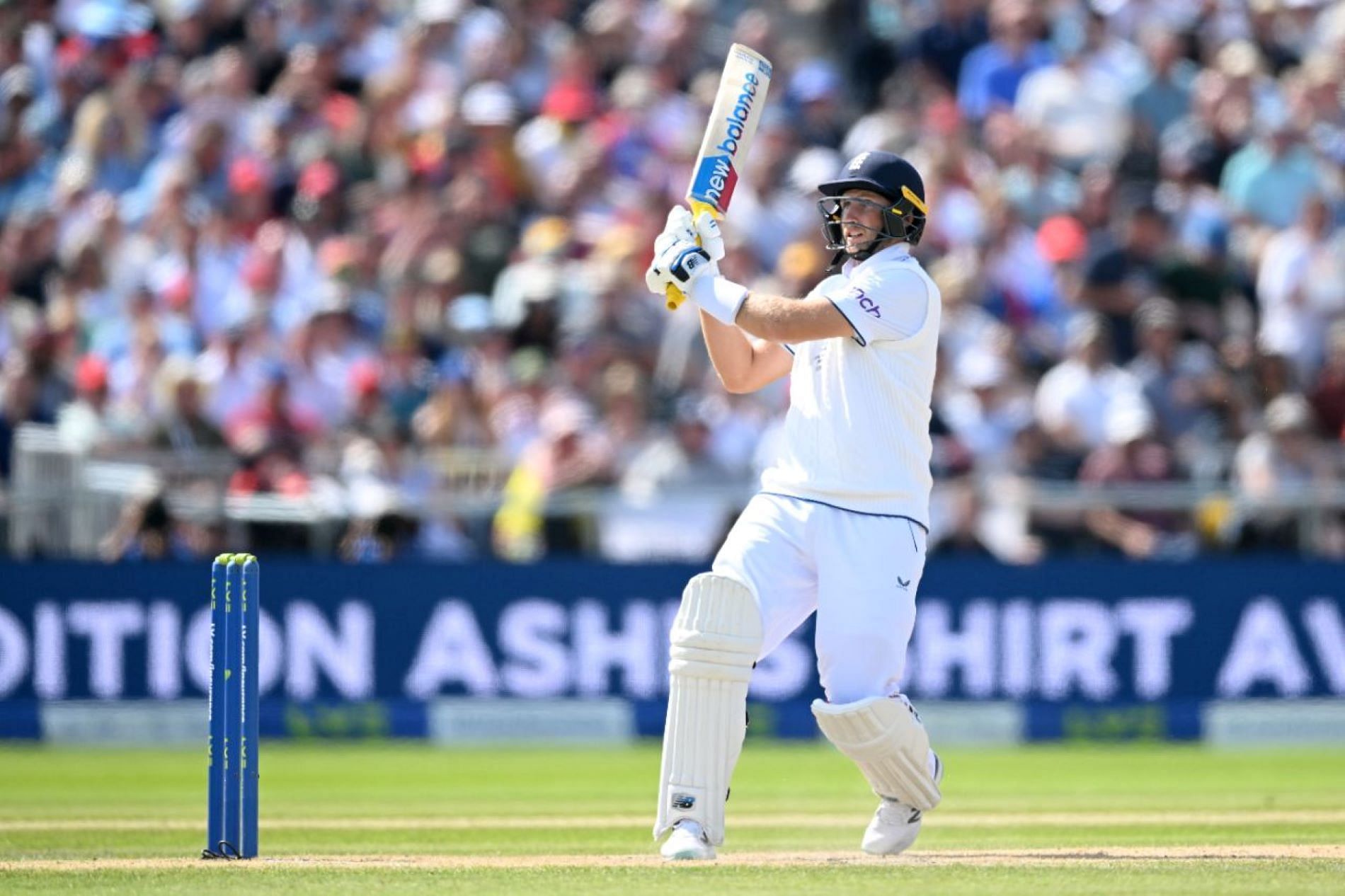 Joe Root launched a brutal attack on the Aussie lineup on Day 1 at Manchester