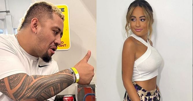 Kayla Braxton has a five-word reaction after unseen clip of Solo Sikoa flirting with her goes viral