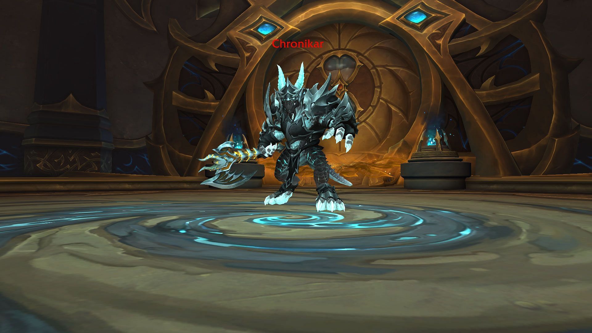 Chronikar is one of the Dawn of the Infinite bosses carrying Divergent gear (Image via Blizzard Entertainment)