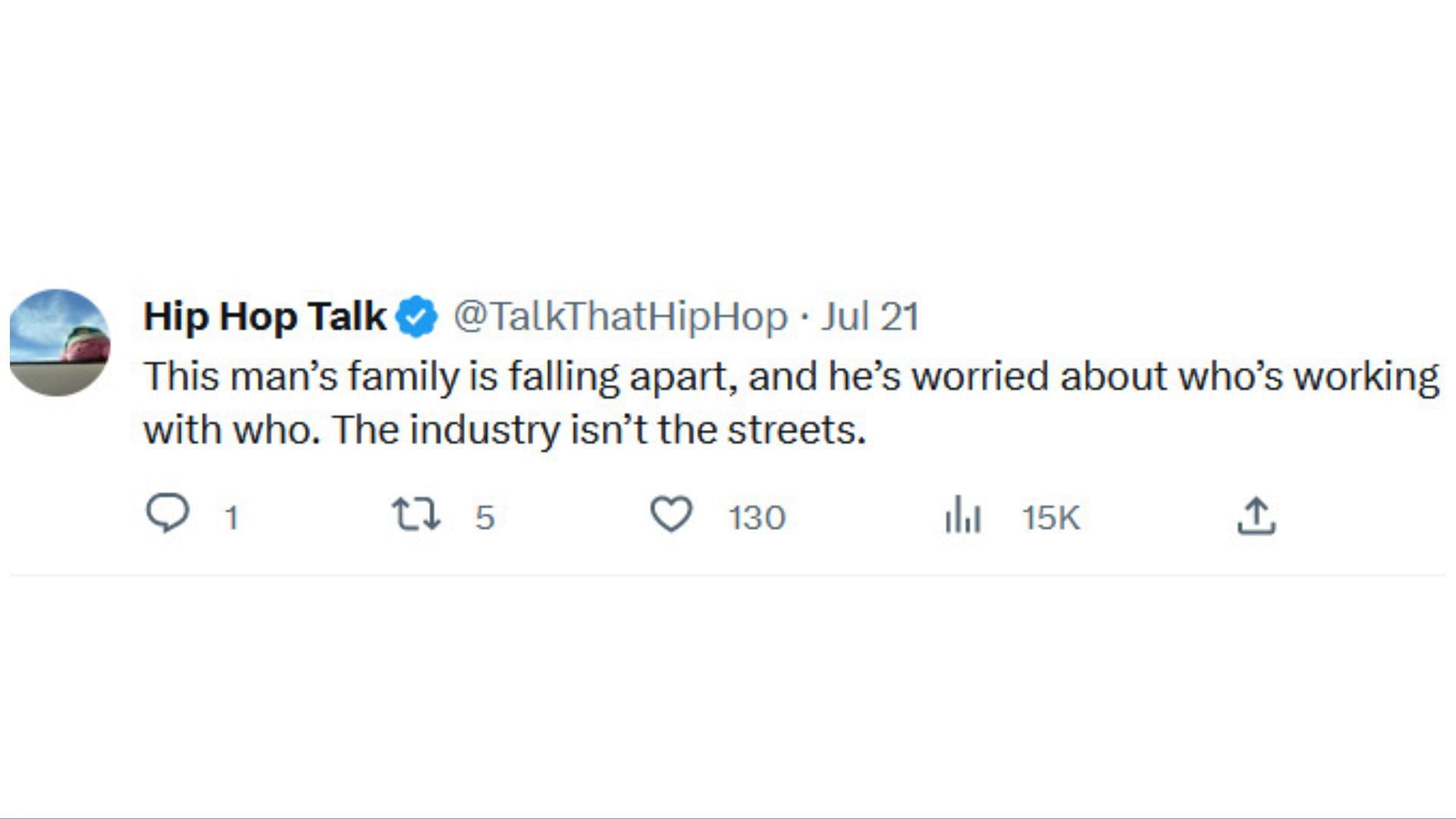 Netizens slam Badazz for his opinion on Kodak Black&rsquo;s collaboration with 6ix9ine (Image via Twitter / @TalkThatHipHop)