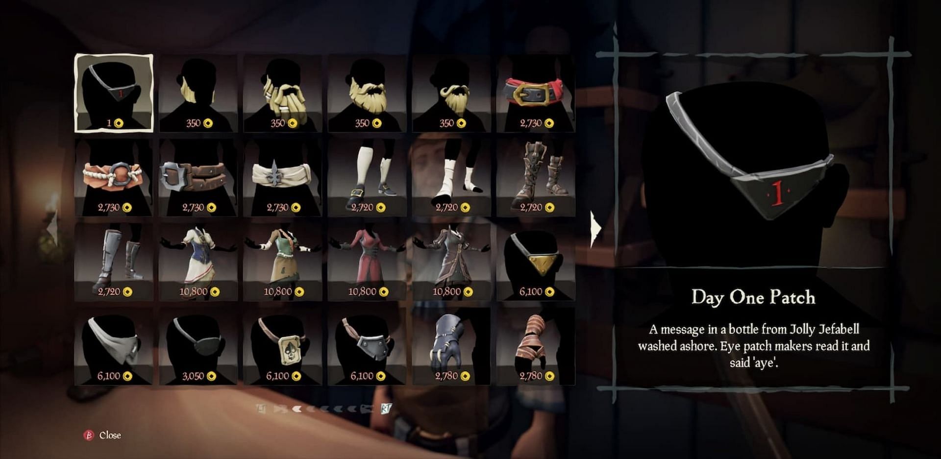 There are many places for you to buy clothes and outfits in Sea of Thieves (Image via Microsoft Studios)