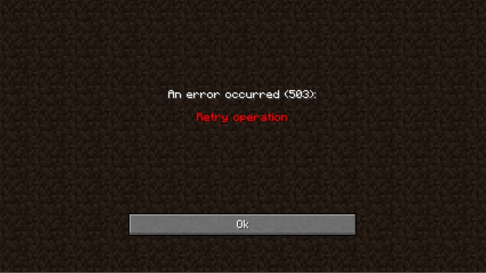 How to fix Minecraft error codes 504 and 503?