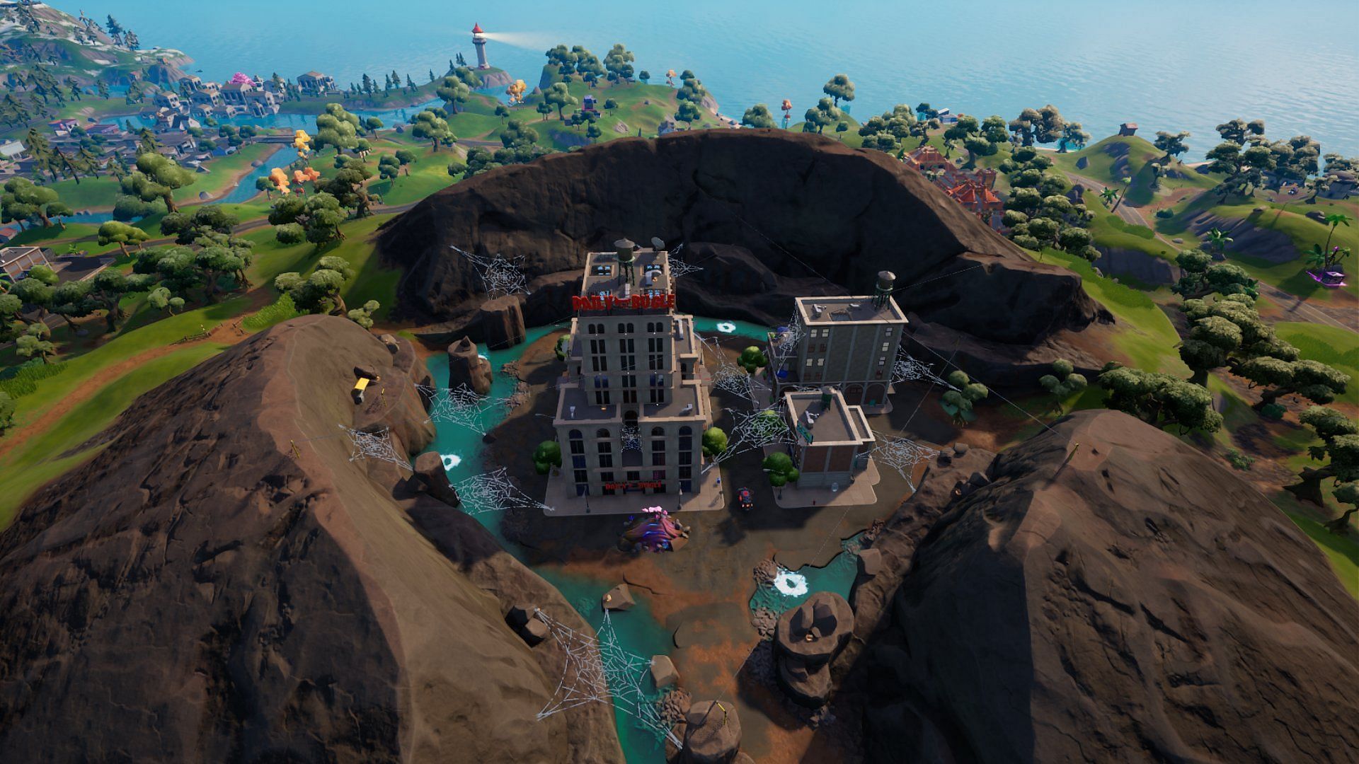 Here are five of the most iconic locations in Fortnite that players miss (Image via Twitter/MyBunnyMay)