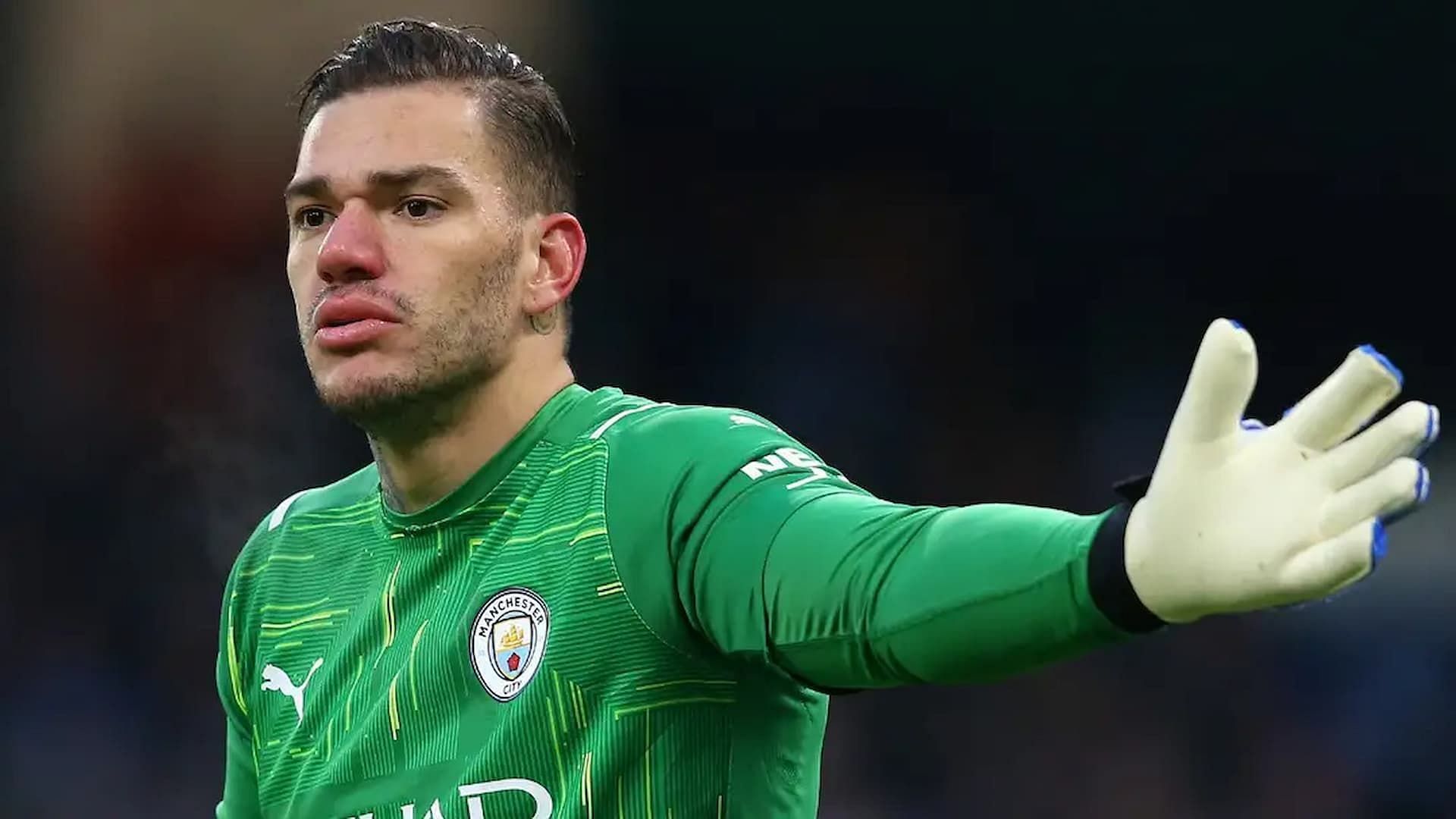 Ederson Moraes at Manchester City (Image via Getty)