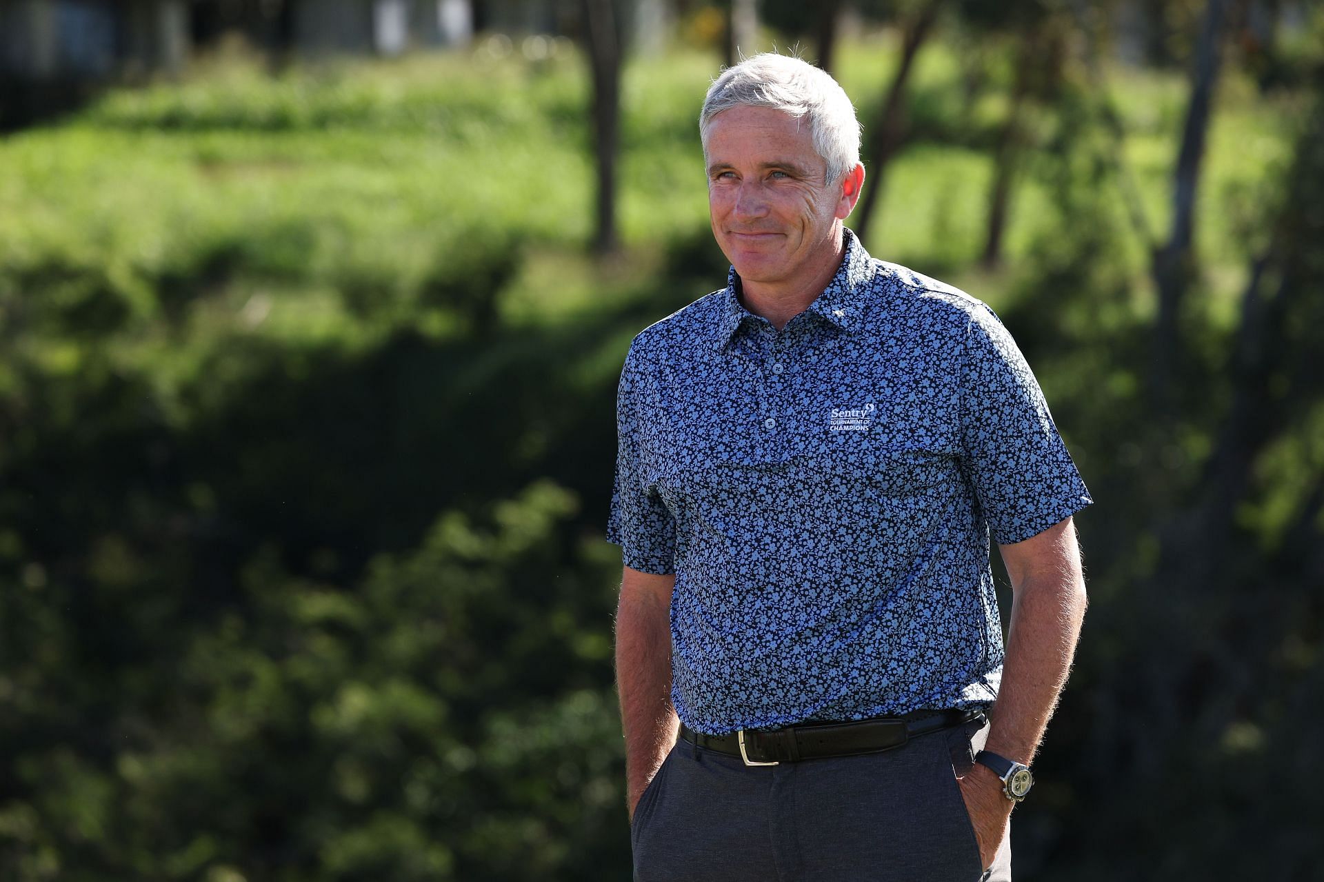 Jay Monahan at the Sentry Tournament of Champions - Final Round (Image via Getty).