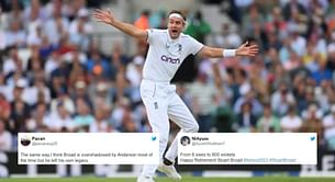 “Overshadowed by Anderson most of the time but he left his own legacy" - Fans react as Stuart Broad announces retirement after Ashes 2023