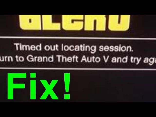 Gta 5 Timed Out Joining Session Error How To Fix The Online Issue In 2023 7084