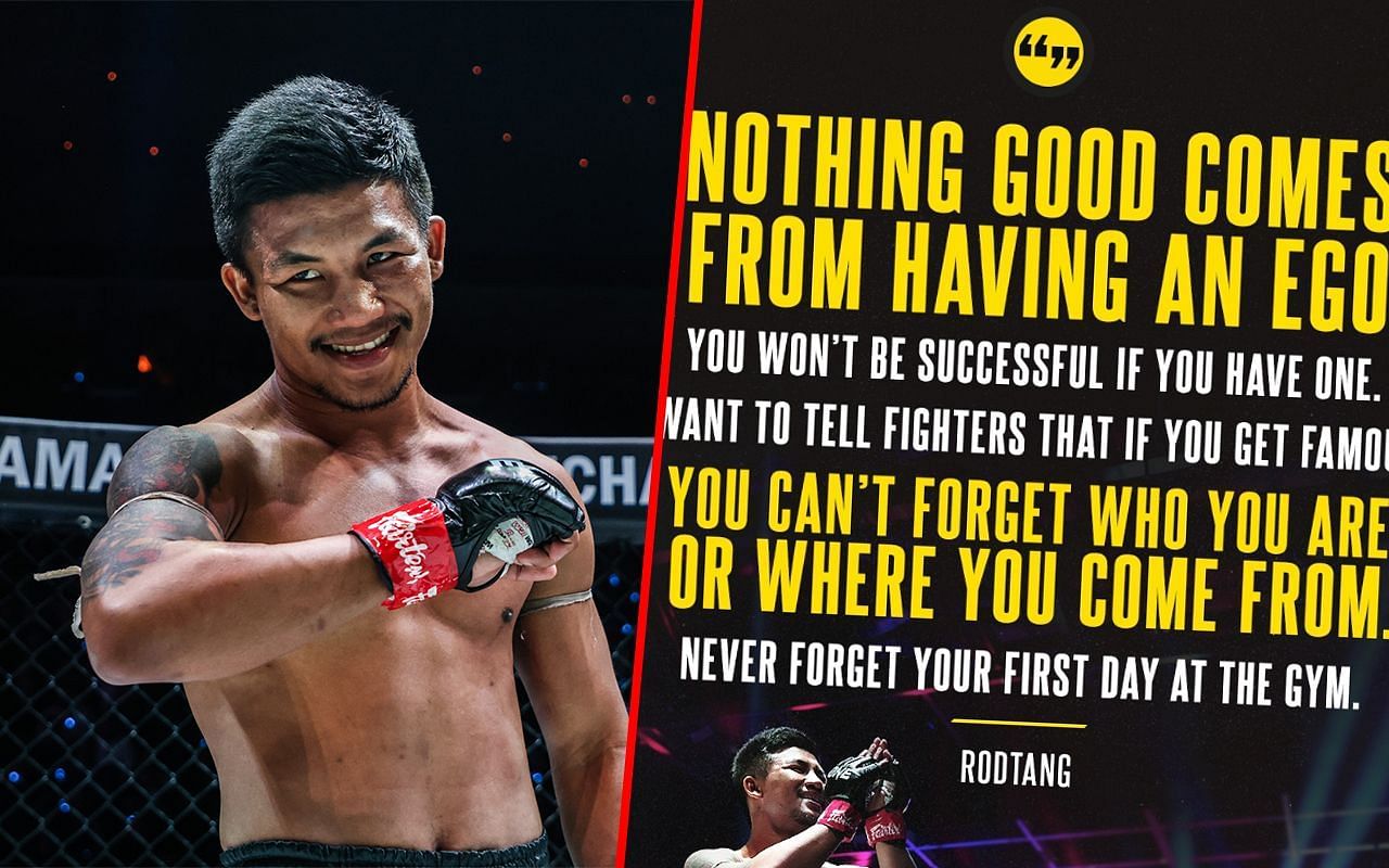 ONE flyweight Muay Thai world champion Rodtang Jitmuangnon [Credit: ONE Championship]