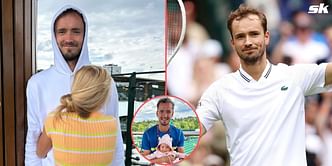 "Wimbledon was special this year" - Daniil Medvedev celebrates daughter Alisa's 1st time at SW19 with wife