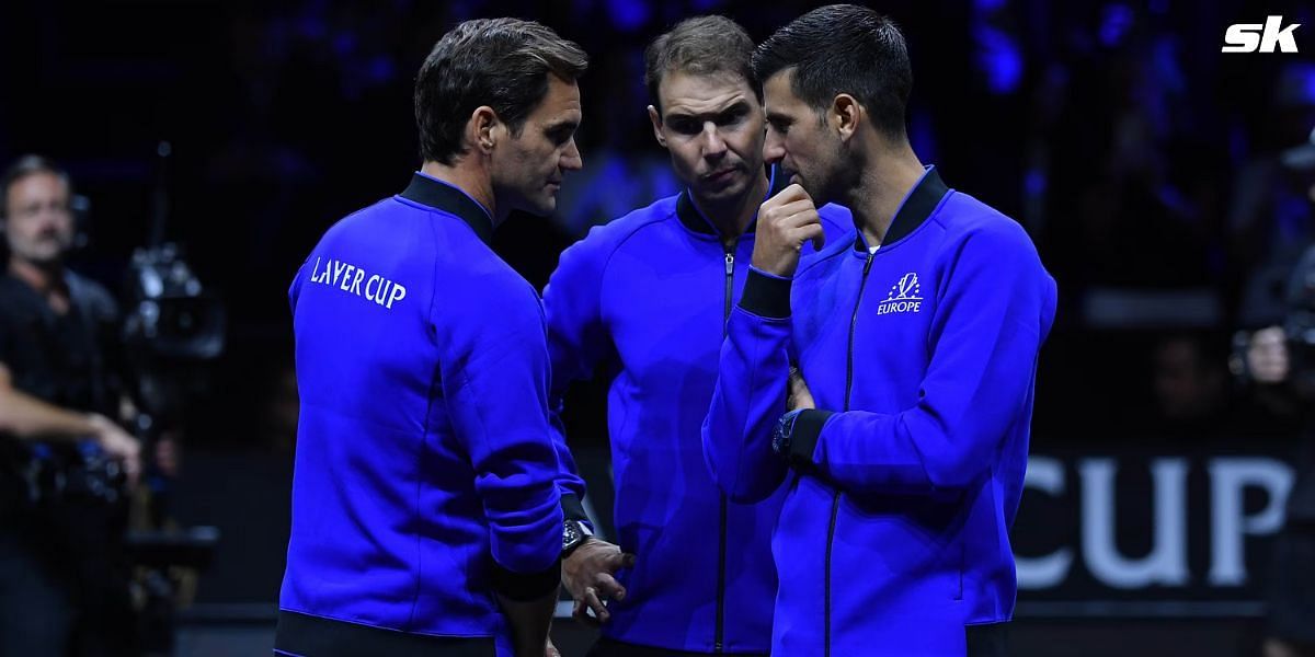 Roger Federer, Rafael Nadal, and Novak Djokovic