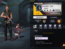 Gaming iCON's Free Fire ID, stats, rank, guild, and more