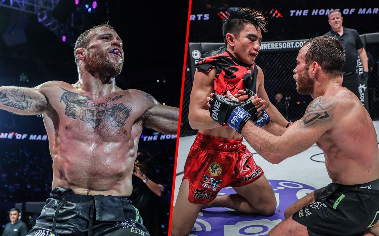 Jarred Brooks (L) vs Joshua Pacio | Image credit: ONE Championship