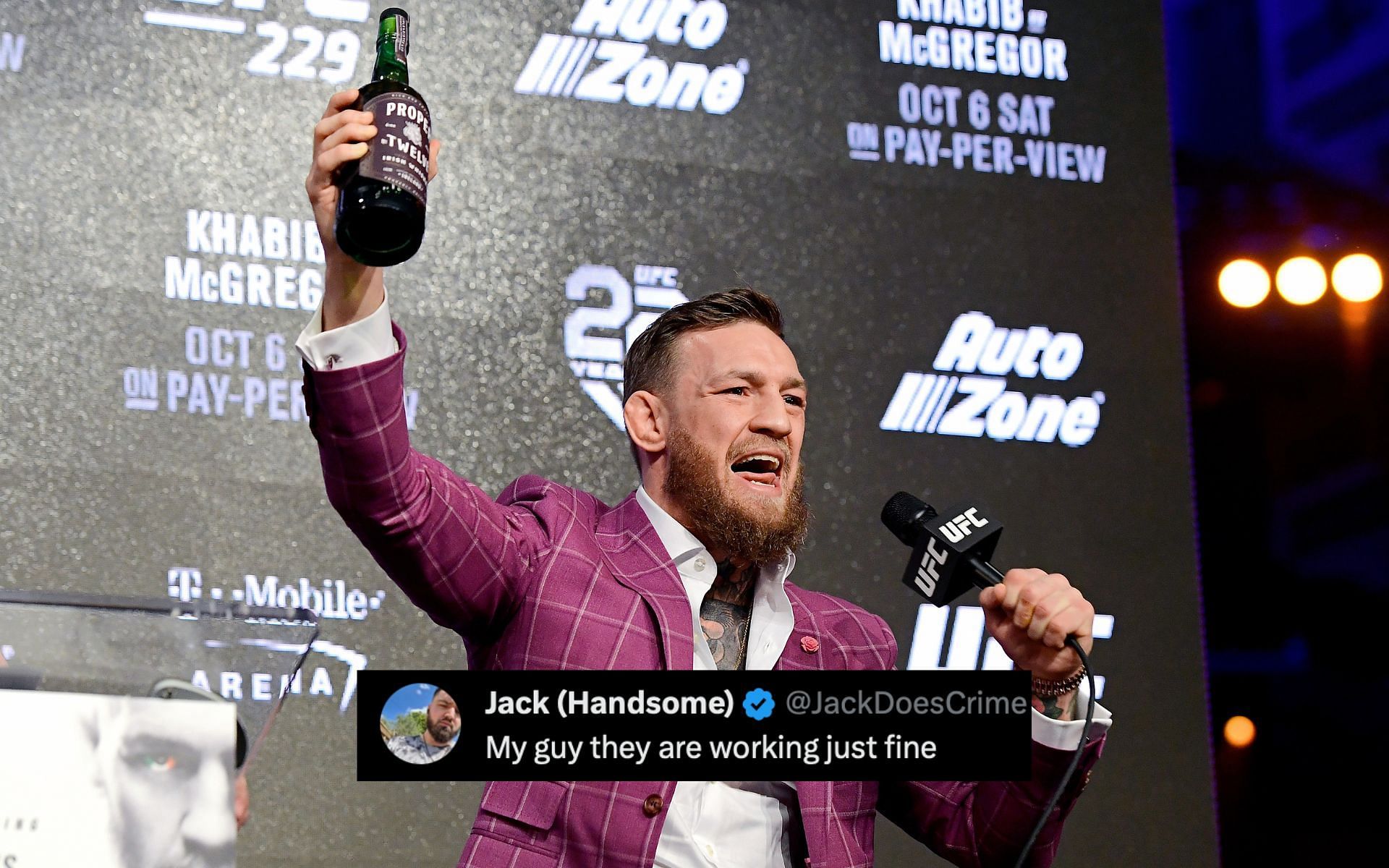 Conor McGregor. [via Getty Images]