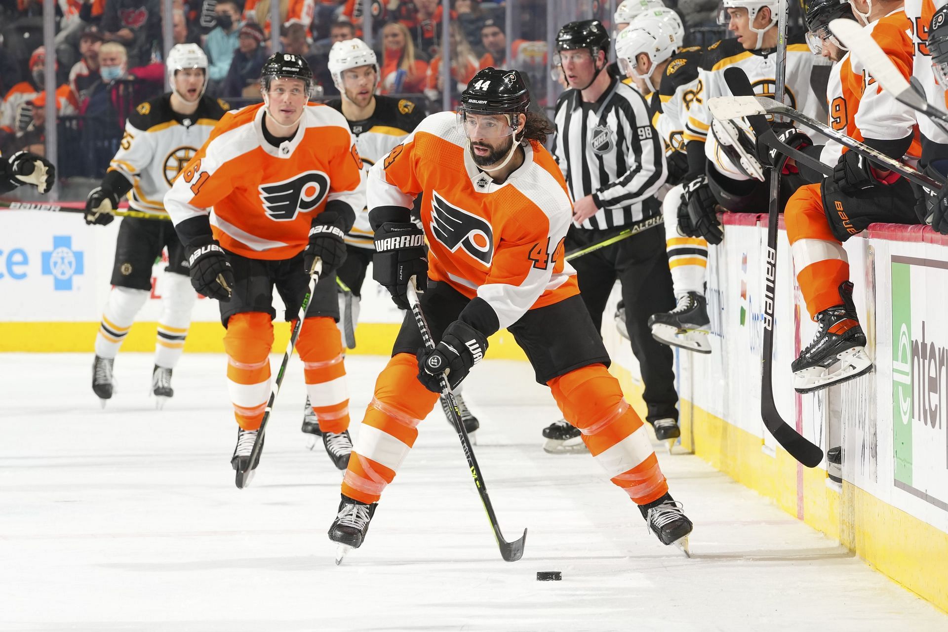 Boston Bruins v Philadelphia Flyers