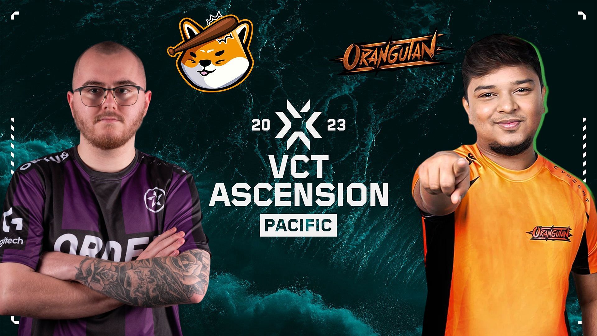 Orangutan vs Bonkers at VCT Ascension Pacific 2023 (Image via Sportskeeda)