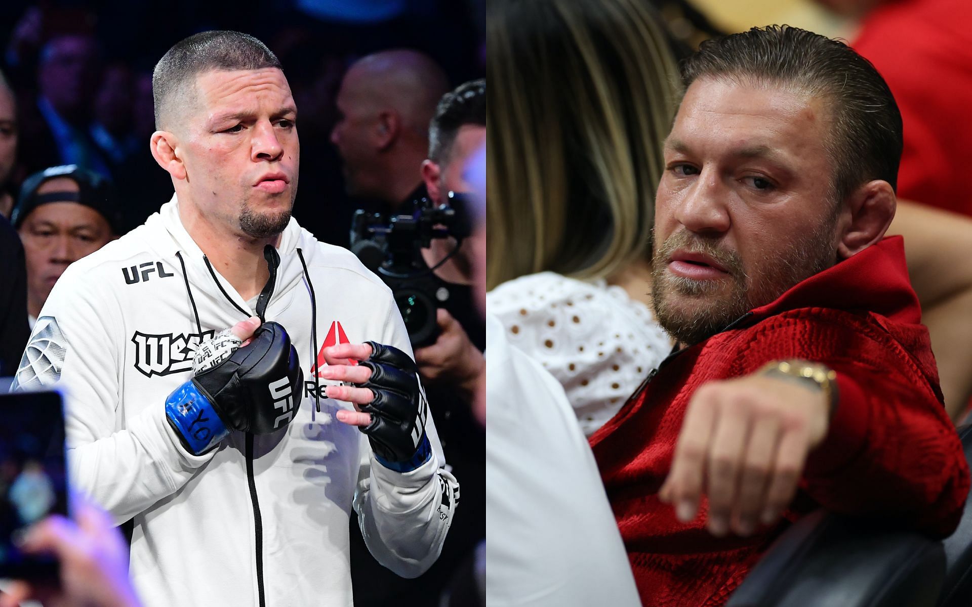Conor McGregor and Nate Diaz [Image credits: Getty Images] 