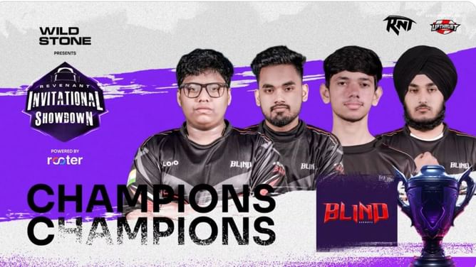 Blind Esports wins Revenant BGMI Invitational Showdown