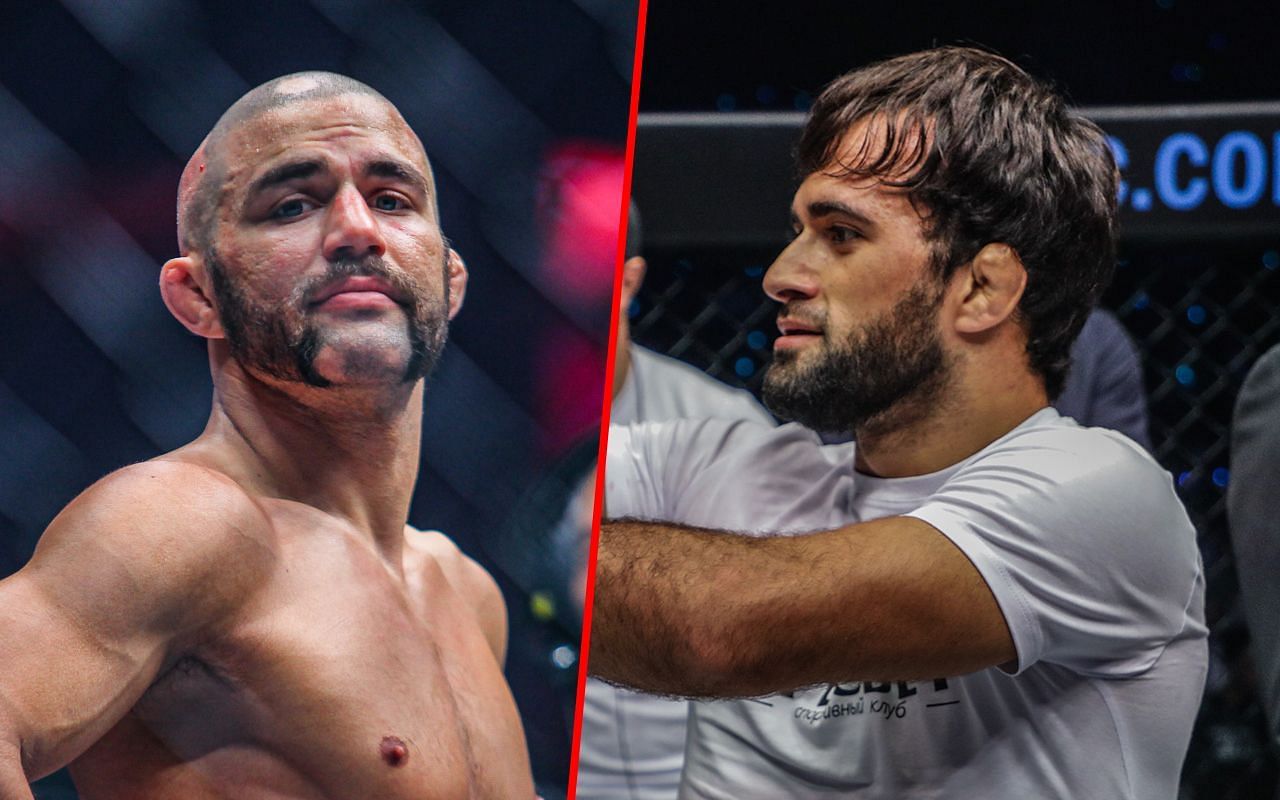 Garry Tonon (left) and Shamil Gasanov (right).