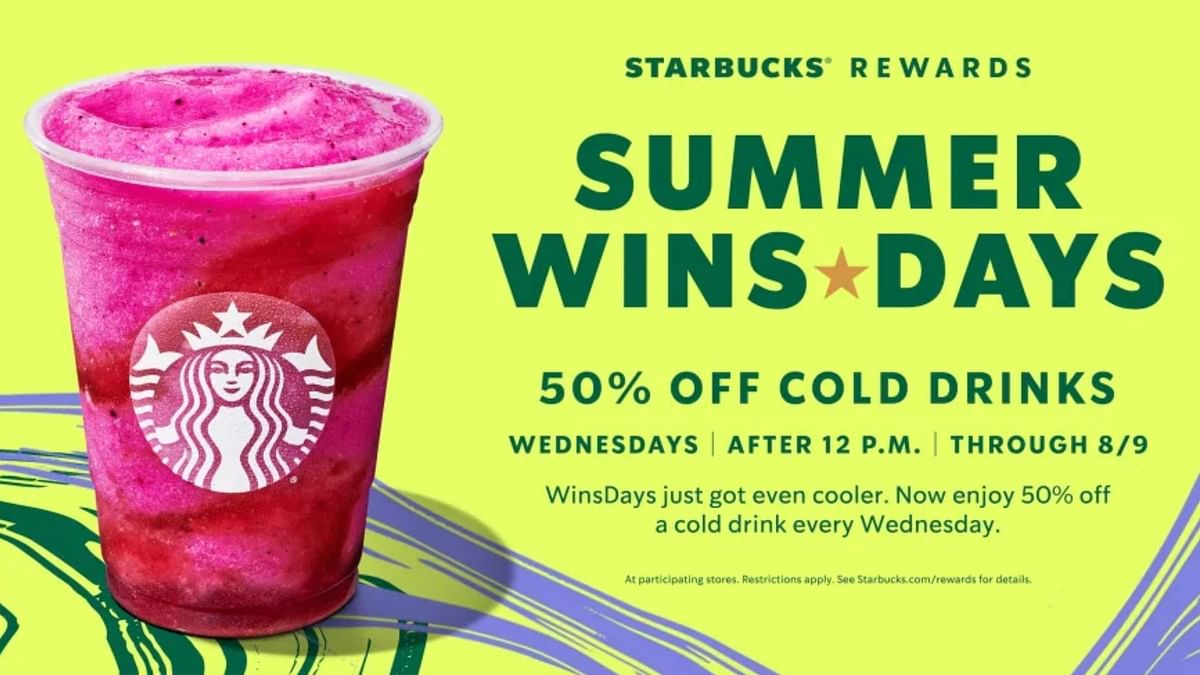 Starbucks 50 off cold drinks deal How to avail, availability, and all