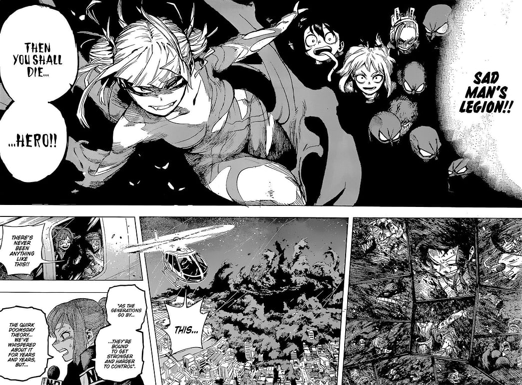 My Hero Academia chapter 394 spoilers and raw scans: Ochaco vs Toga ...