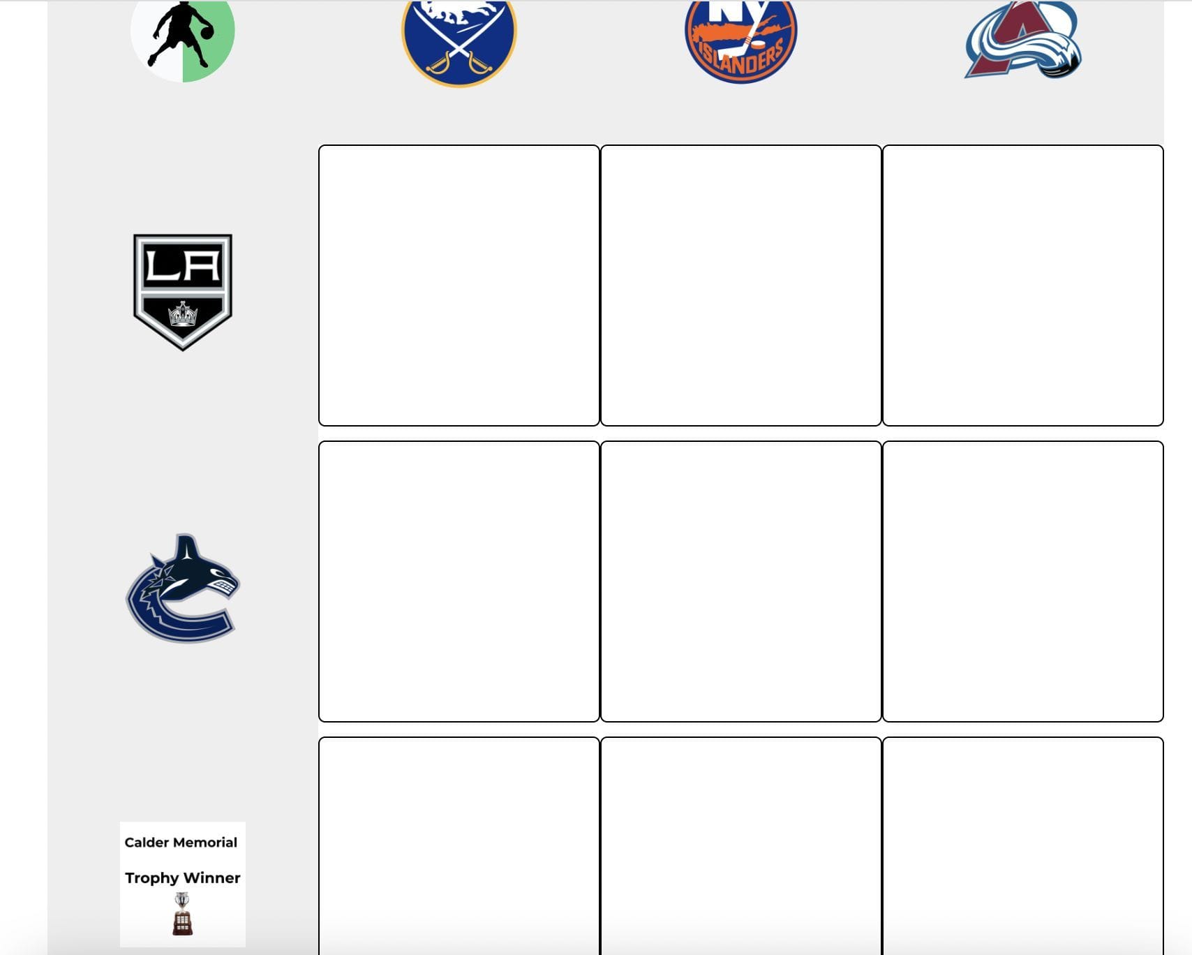 Which player has played for the Colorado Avalanche and Los Angeles
