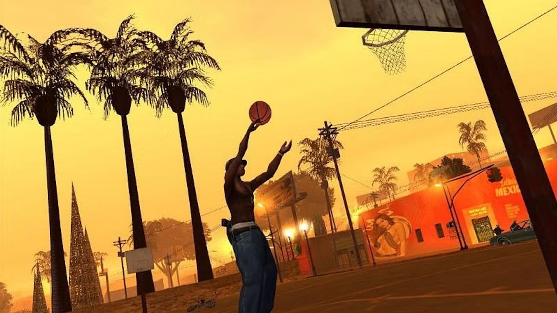 A player enjoying basketball (Image via blahman88)