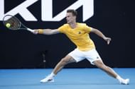 Luca Van Assche at the 2023 Australian Open