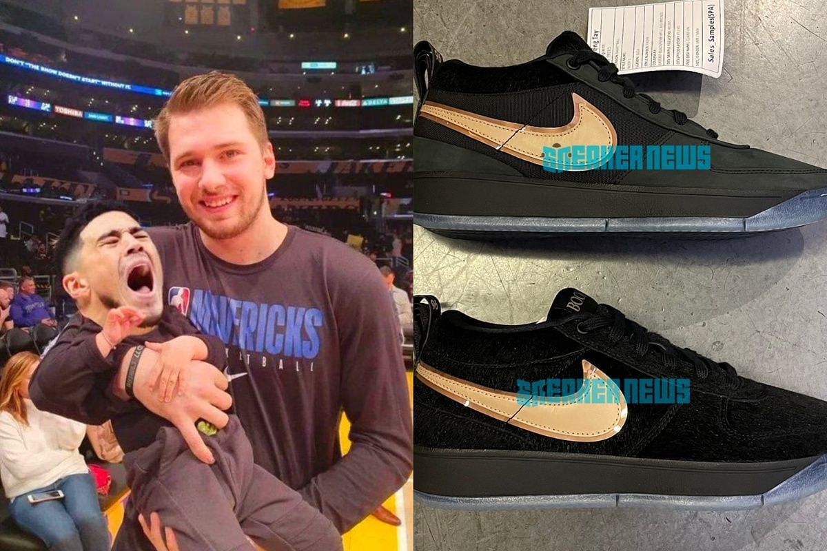 Luka Doncic’s Son’ss Signature Nike ‘BOOK 1’ Shoe Makes Fans Crazy With ...