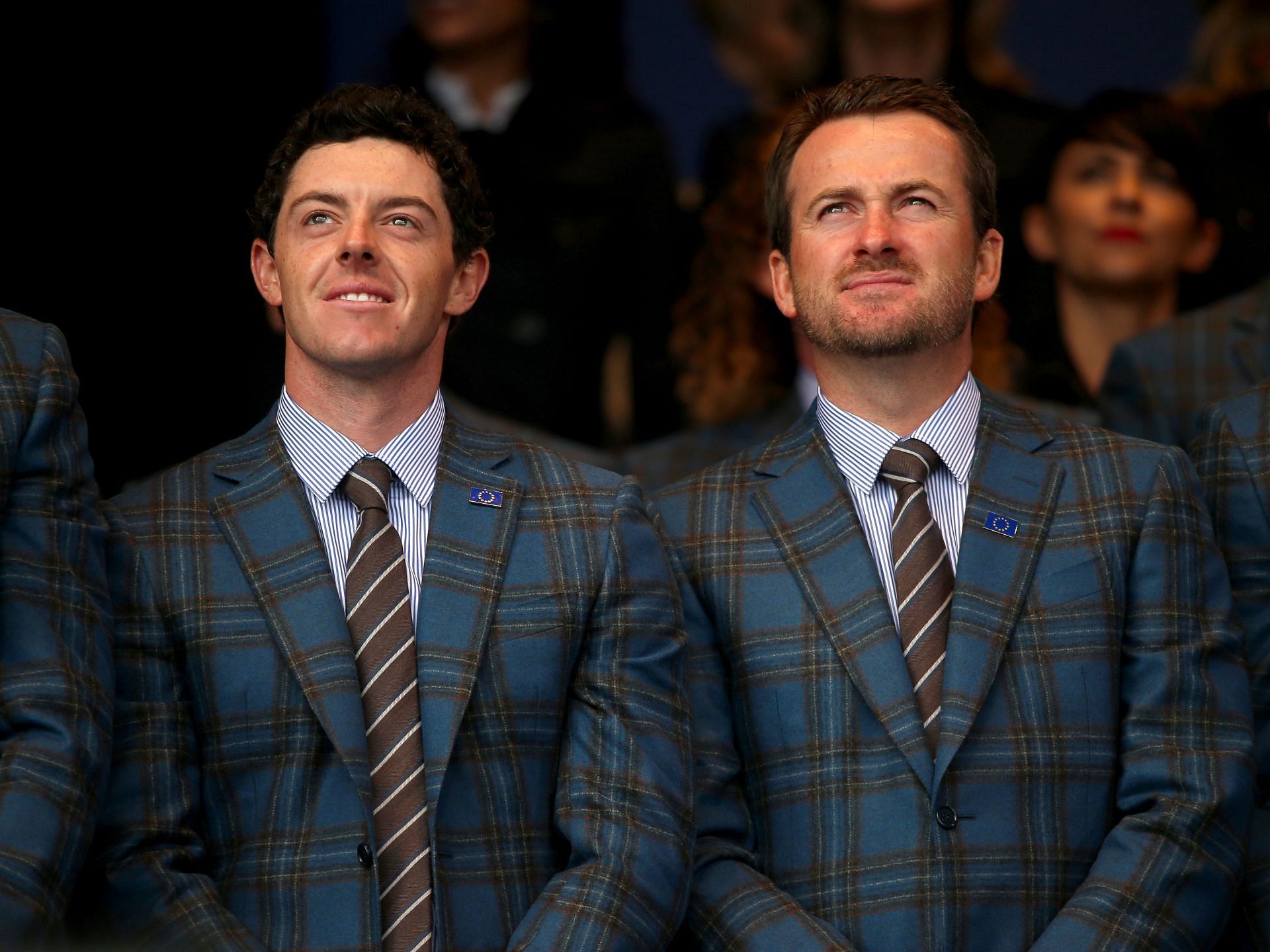 Rory McIlroy and Graeme McDowell (via Getty Images)