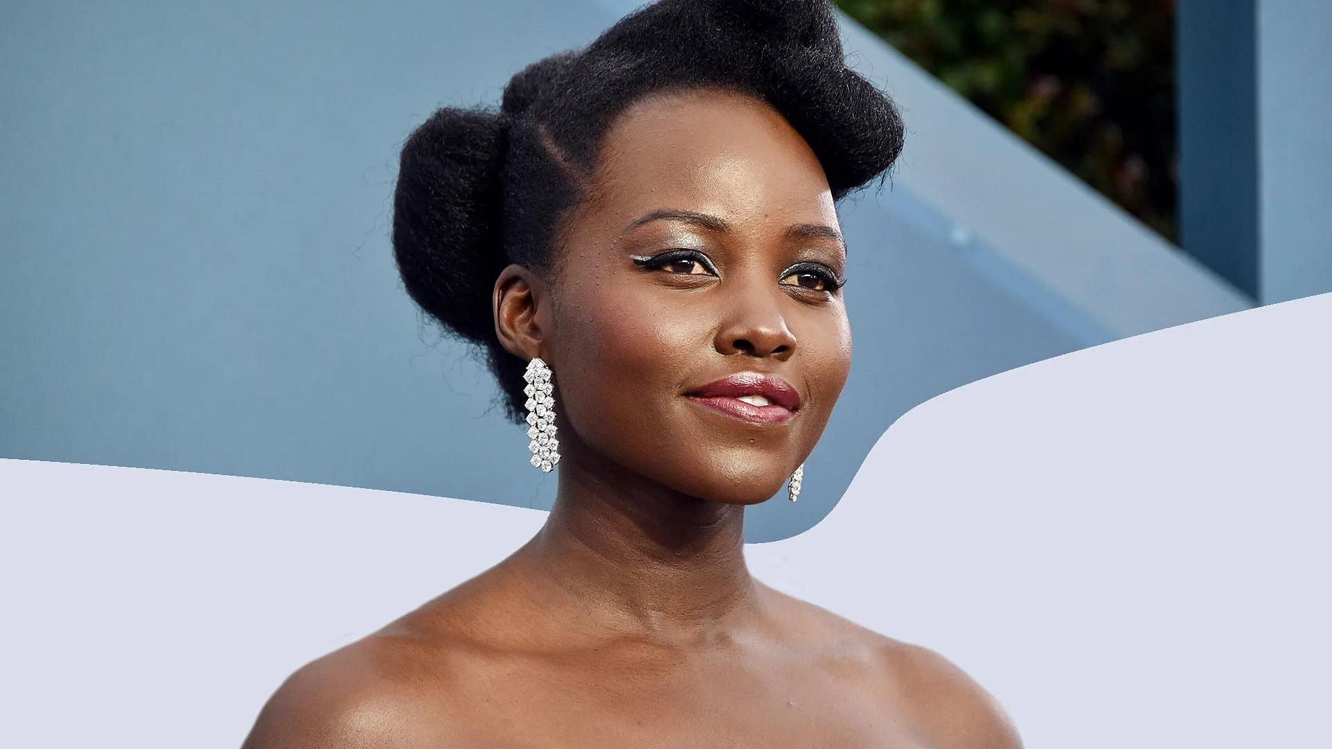 Lupita Nyong&#039;o played Maz Kanata in Star Wars and played Nakia in Marvel&#039;s Black Panther films (Image via Getty)