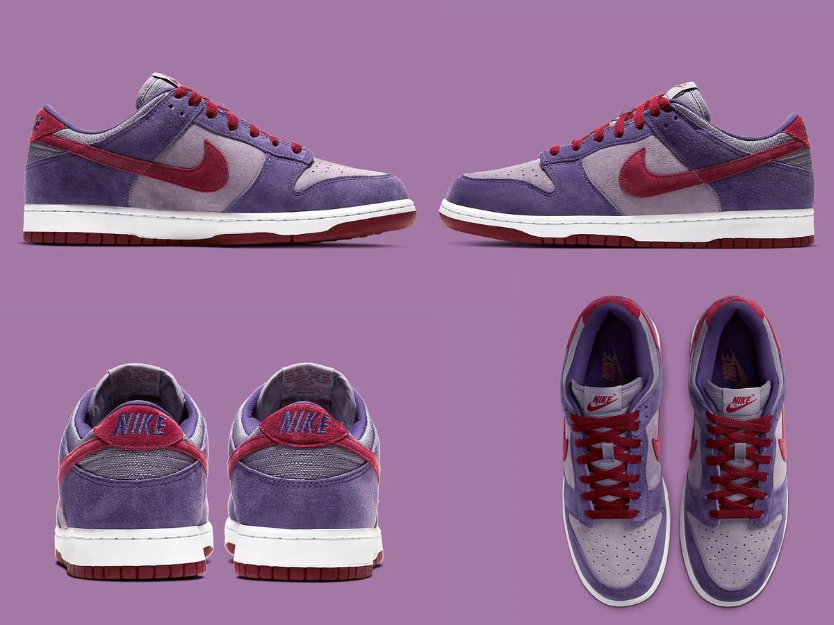 Nike dunk low plum hotsell retail price