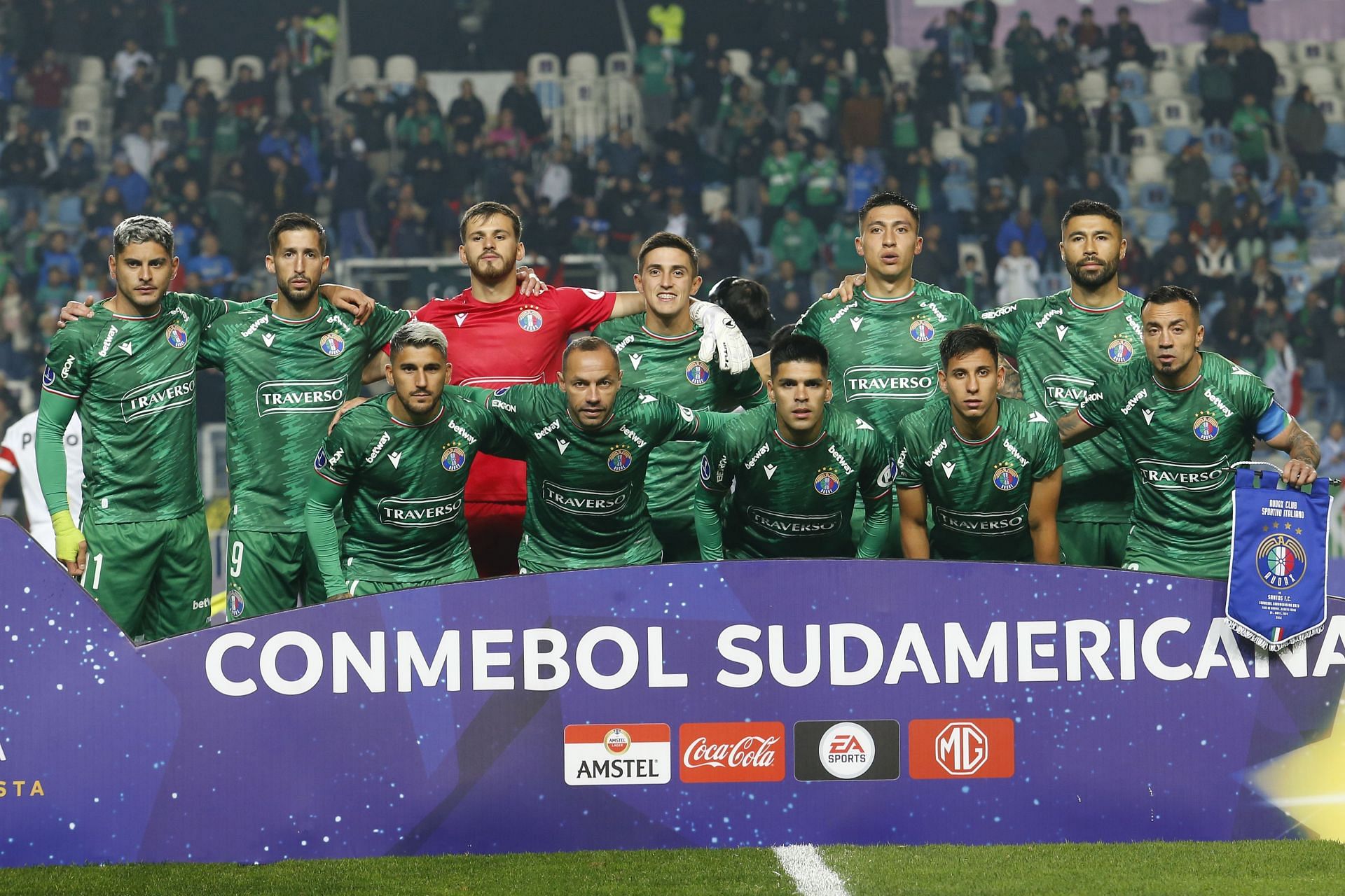 Audax Italiano v Santos - Copa CONMEBOL Sudamericana 2023