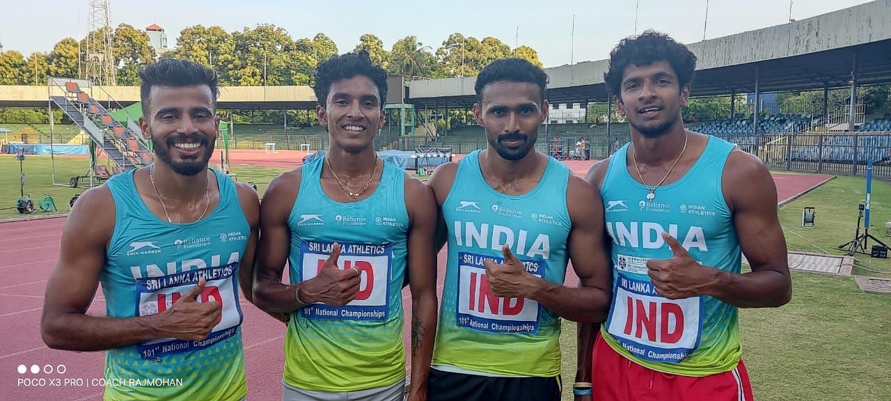 Sri Lanka Athletics National Championships 2023: Indian men's relay ...