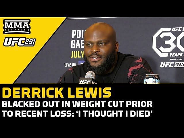 Derrick Lewis recounts terrifying pre-weigh-in ordeal - 
