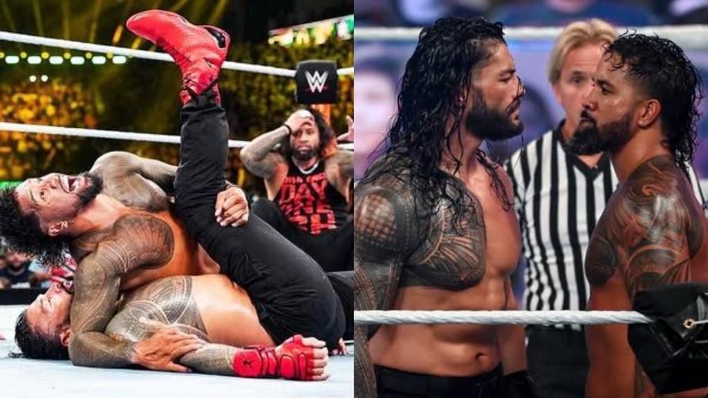 Jey Uso pinned Roman Reigns at Money in the Bank!