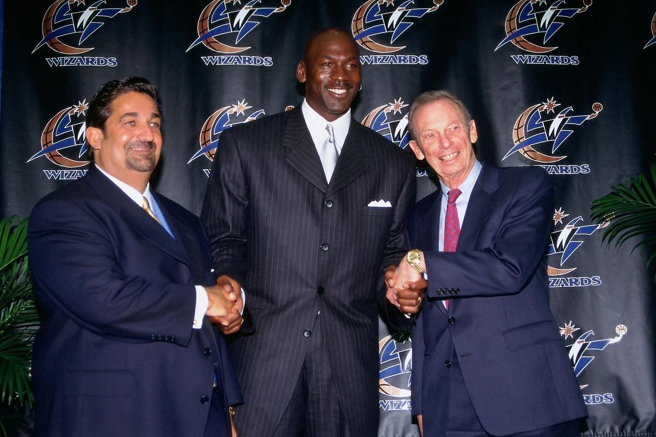 Michael Jordan becomes the President of Basketball Operations for the Washington Wizards