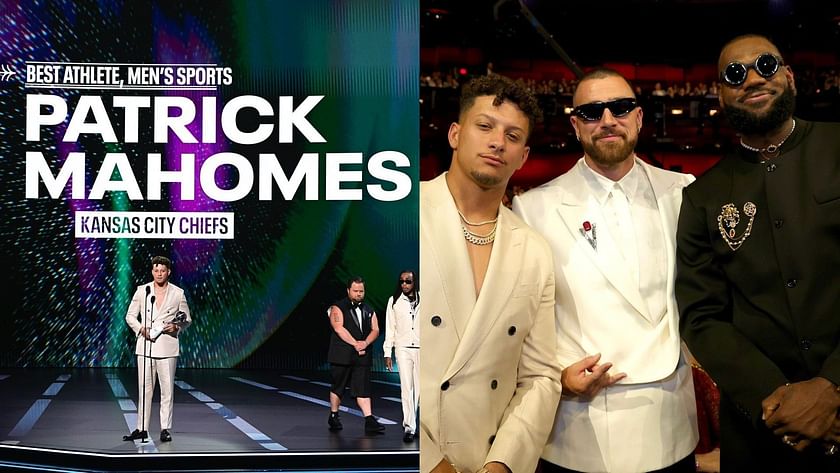 In Photos Patrick Mahomes Shares Snaps With Lebron James Quavo And Mike Tyson From Espys 2023