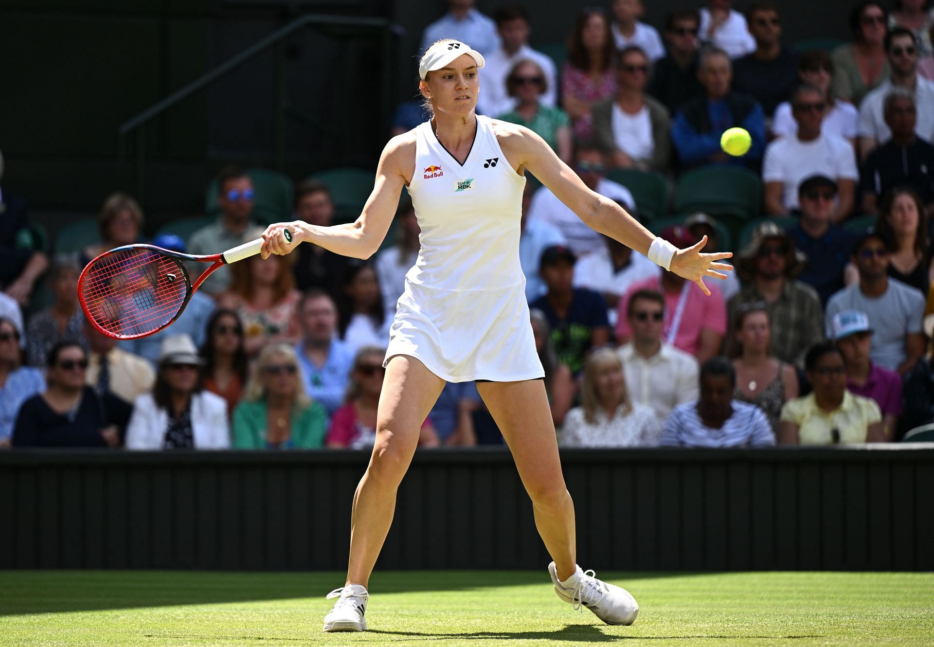 Elena Rybakina at the 2023 Wimbledon.