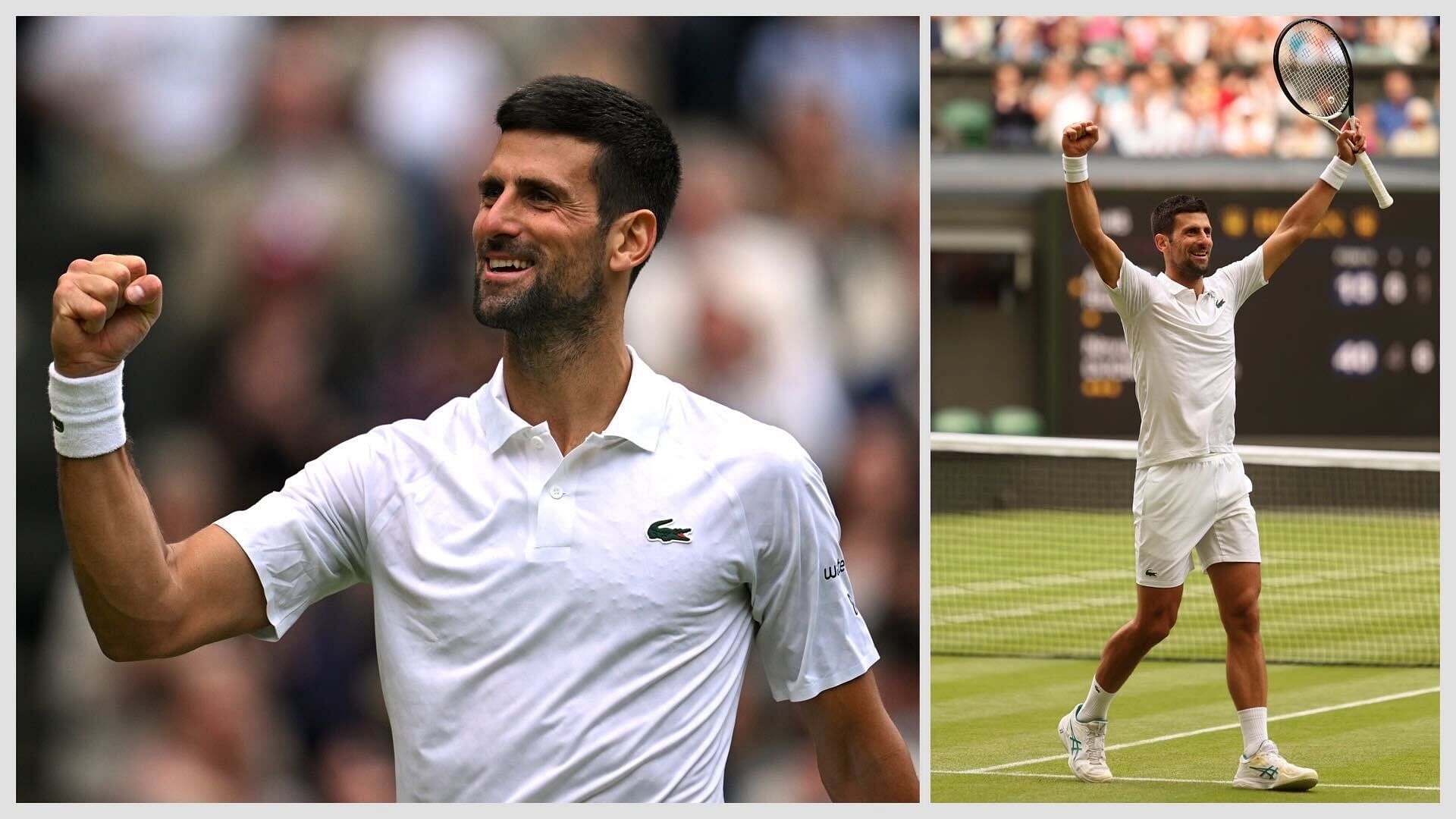 Novak Djokovic is the four-time defending champion at Wimbledon.